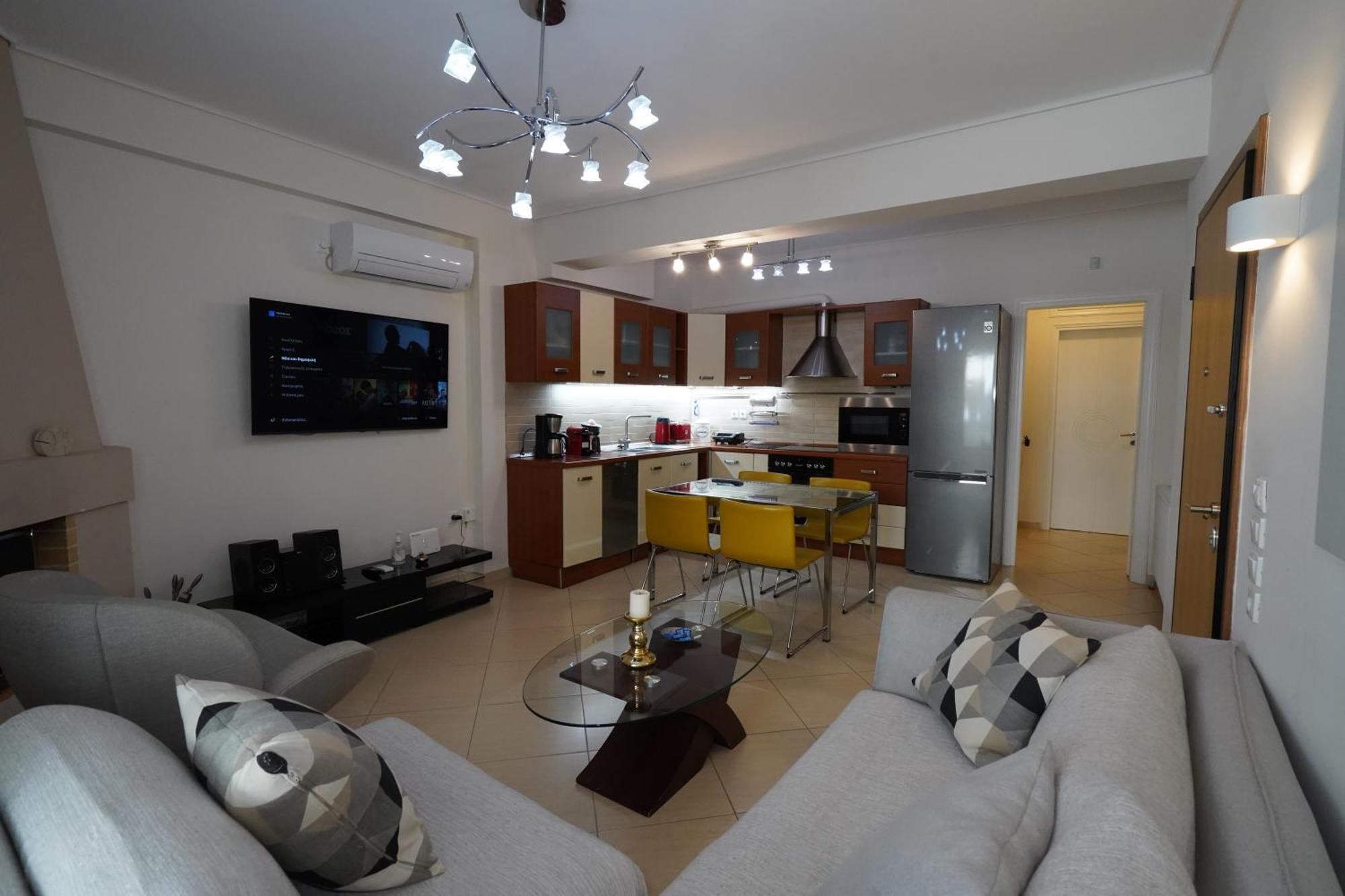 Garden Apartment Next To The Mall -Private Parking Αθήνα Εξωτερικό φωτογραφία