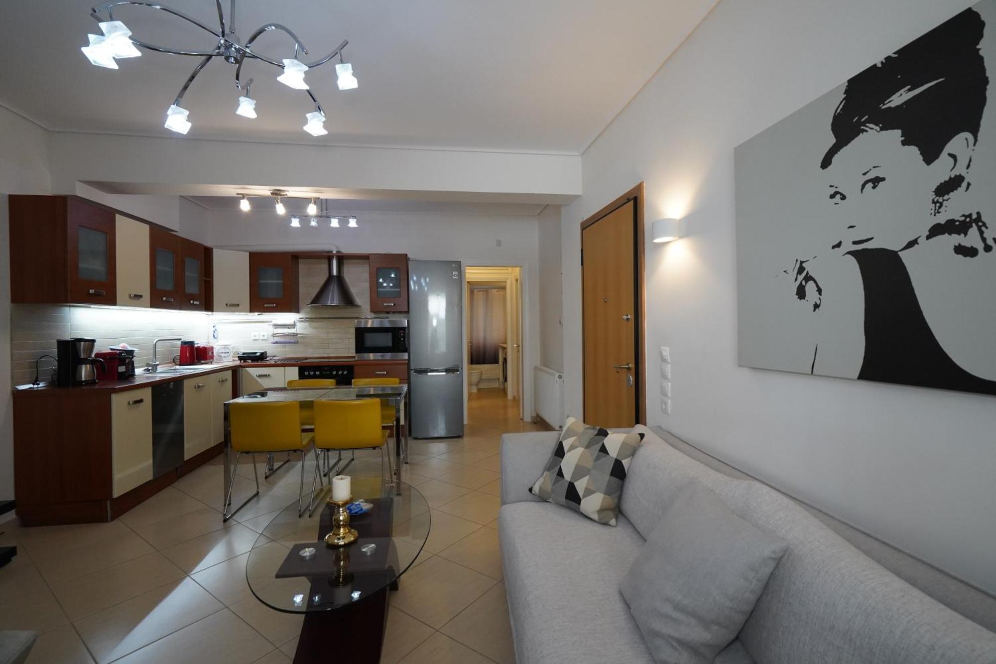 Garden Apartment Next To The Mall -Private Parking Αθήνα Εξωτερικό φωτογραφία