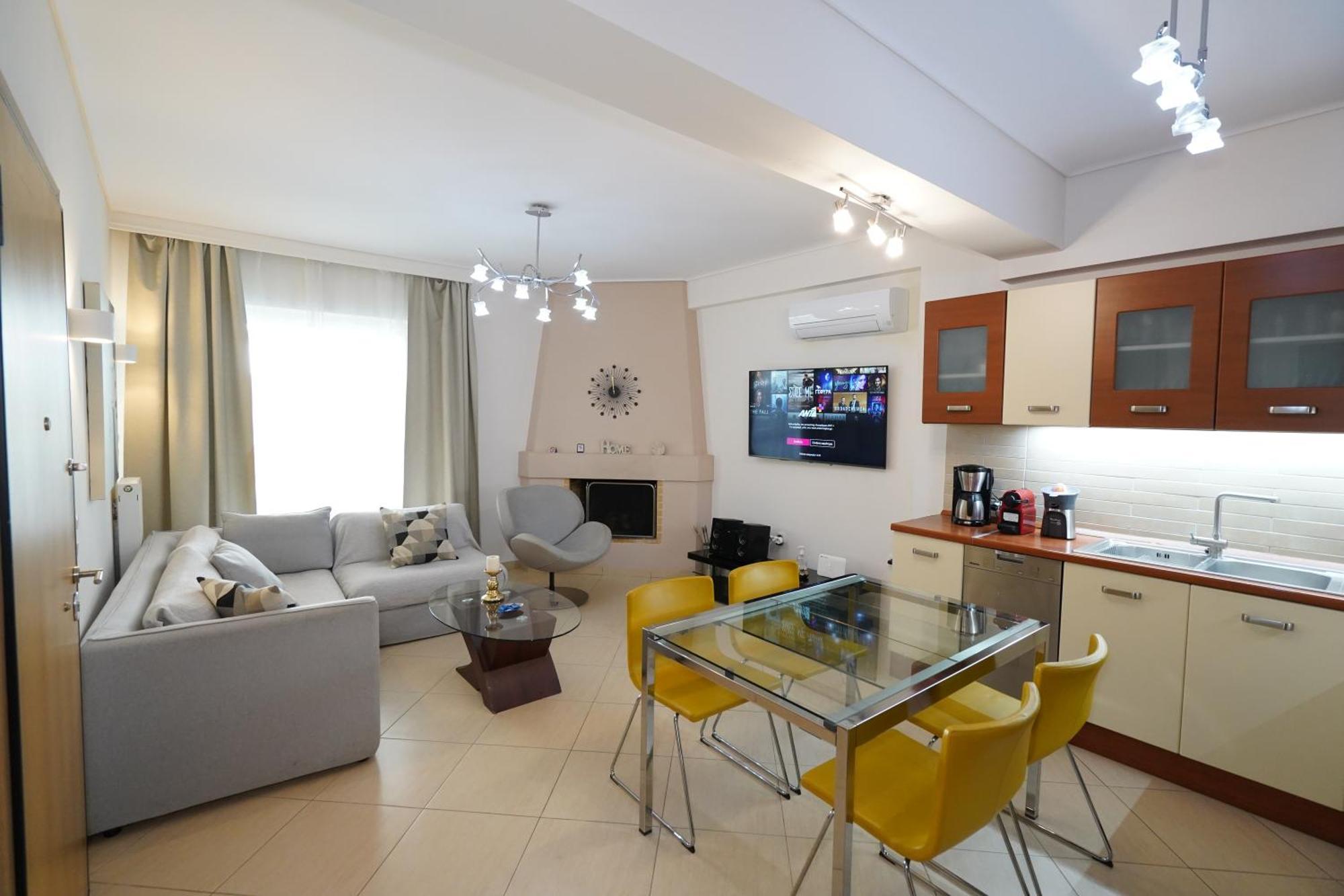 Garden Apartment Next To The Mall -Private Parking Αθήνα Εξωτερικό φωτογραφία